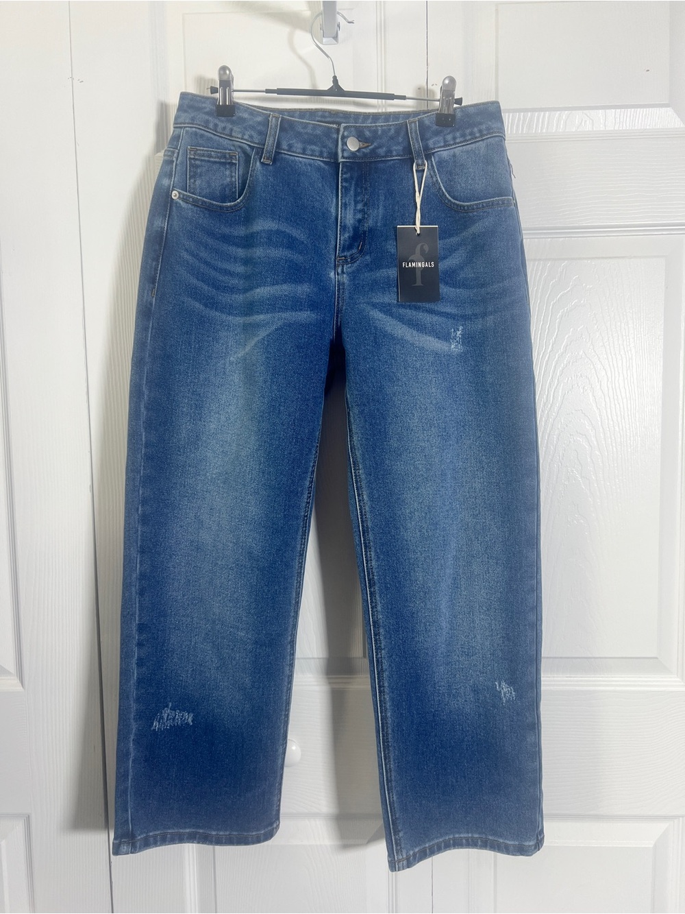 FLAMINGALS Women's Blue Jeans